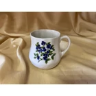 Kép 1/4 - porcelán bögre - áfonyás