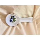 Kép 1/5 - Porcelán fakanáltartó - ibolyás