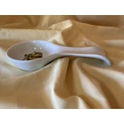 Kép 2/4 - Porcelán fakanáltartó - körtés