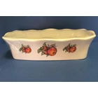 Kép 1/3 - Almás porcelán gyümölcskenyérsütő alma mintával