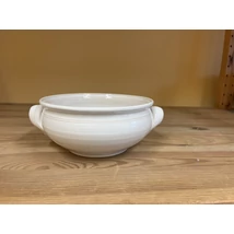 fehér gulyásos tál